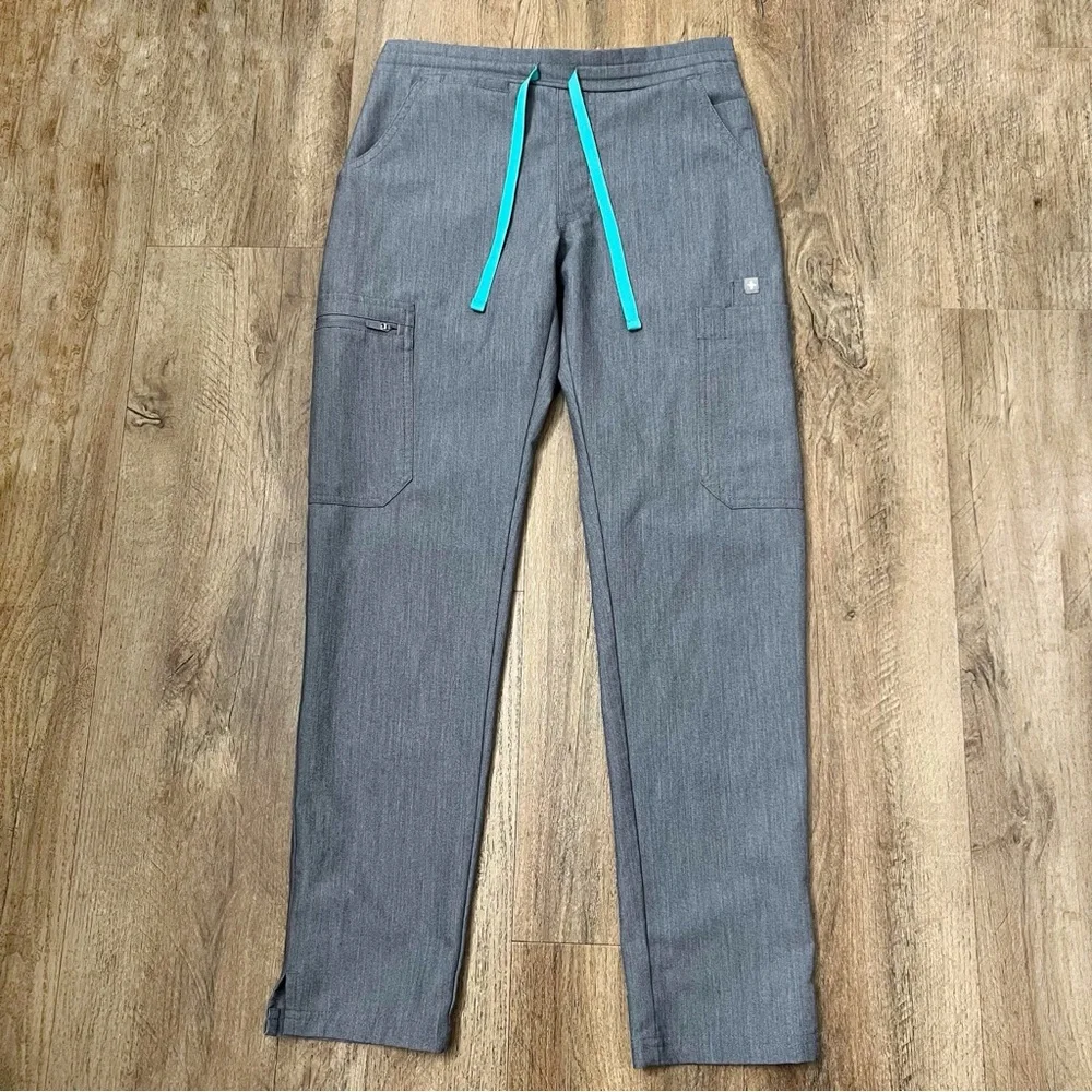 Figs Yola Skinny Scrub Pants‎ in Graphite Size XXSP